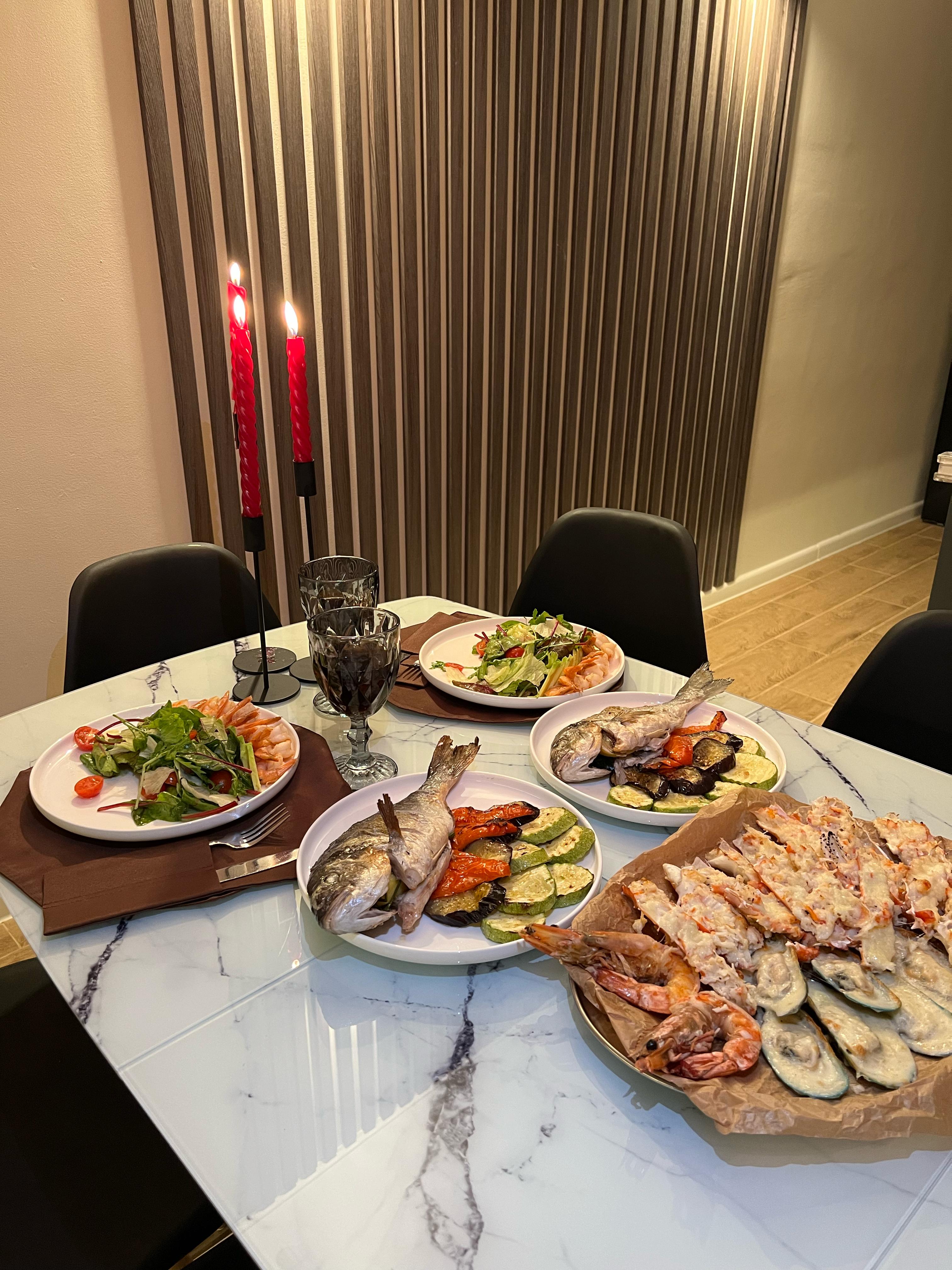 Кулинарное свидание для двоих