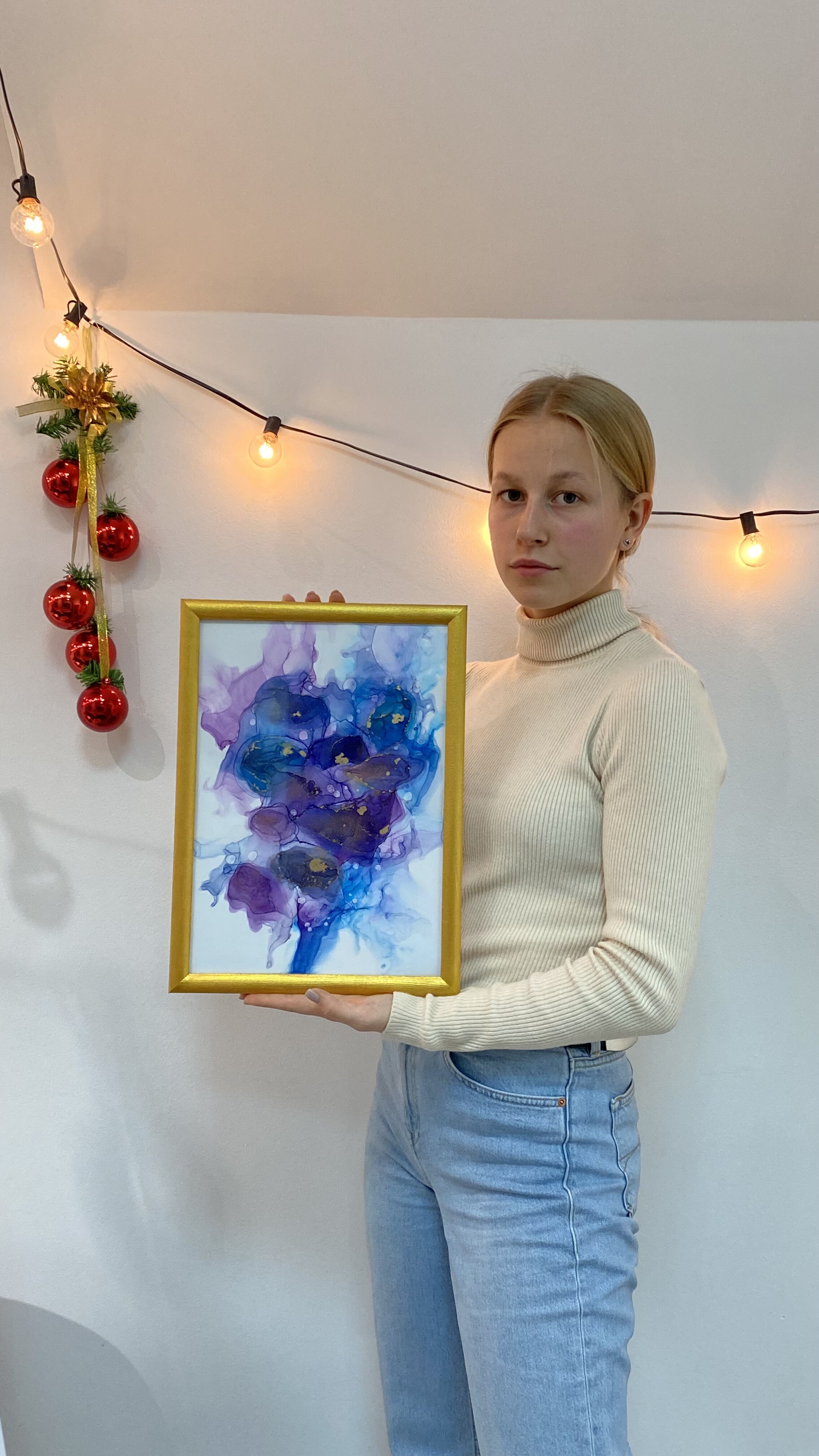 Живопись алкогольными чернилами