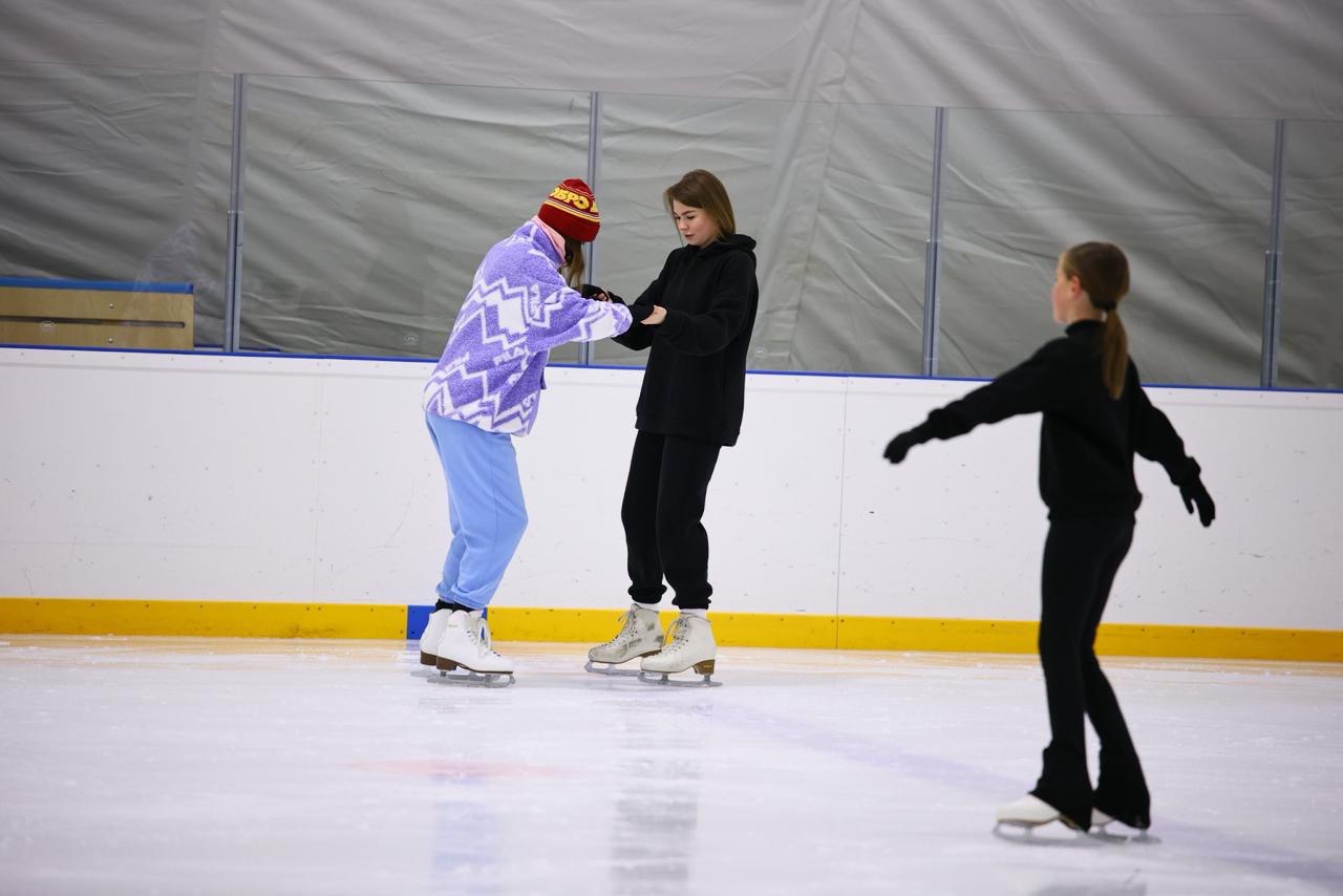 Индивидуальная тренировка по фигурному катанию