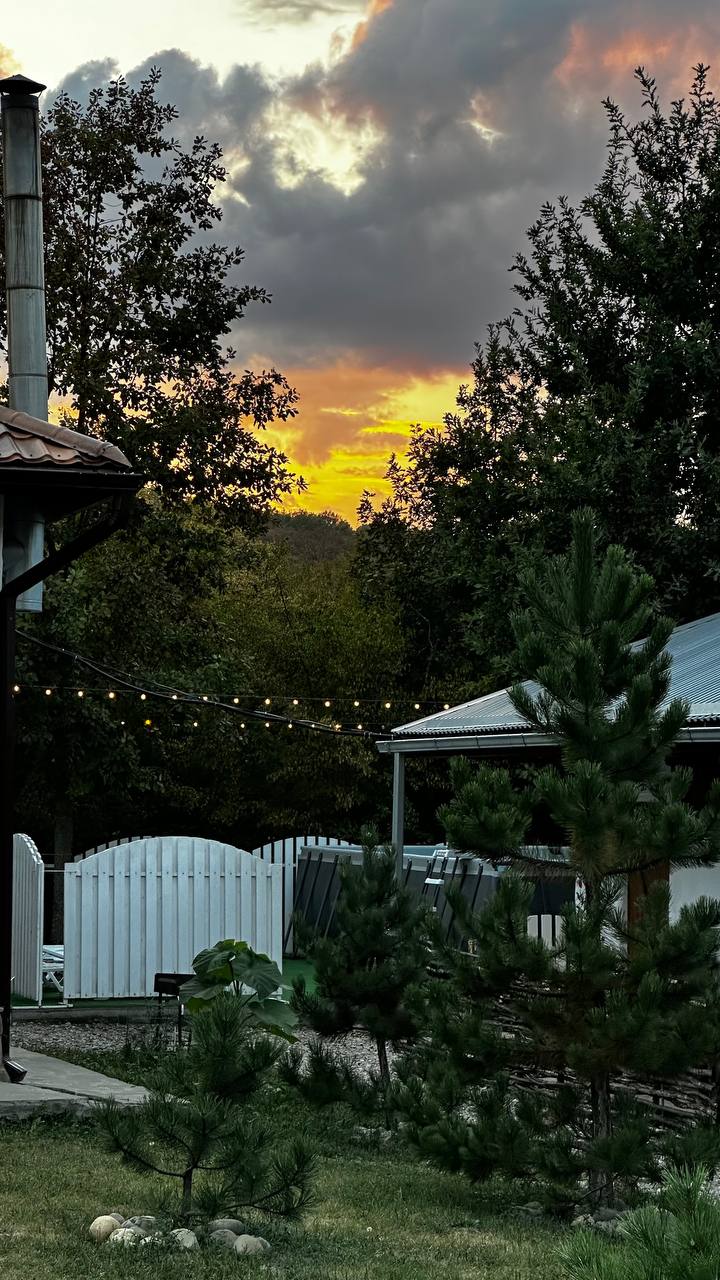 Отдых в эко-домике в горах